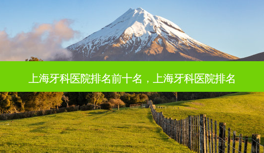 上海牙科医院排名前十名，上海牙科医院排名-第1张图片-容颜讯