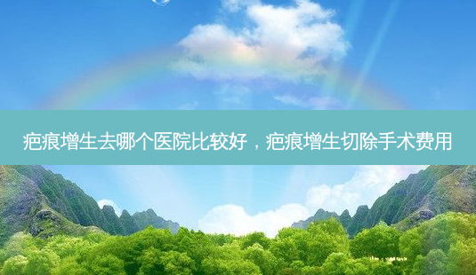 疤痕增生去哪个医院比较好，疤痕增生切除手术费用-第1张图片-容颜讯