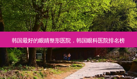 韩国好的眼睛整形医院,韩国眼科医院排名榜-第1张图片-容颜讯 韩国好的眼睛整形医院,韩国眼科医院排名榜-第1张图片-容颜讯