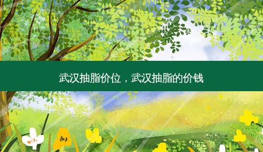 武汉抽脂价位,武汉抽脂的价钱-第1张图片-容颜讯 武汉抽脂价位,武汉抽脂的价钱-第1张图片-容颜讯