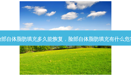脸部自体脂肪填充多久能恢复,脸部自体脂肪填充有什么危害-第1张图片-容颜讯 脸部自体脂肪填充多久能恢复,脸部自体脂肪填充有什么危害-第1张图片-容颜讯