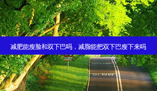 减肥能瘦脸和双下巴吗,减脂能把双下巴瘦下来吗-第1张图片-容颜讯 减肥能瘦脸和双下巴吗,减脂能把双下巴瘦下来吗-第1张图片-容颜讯