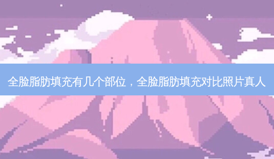 全脸脂肪填充有几个部位,全脸脂肪填充对比照片真人-第1张图片-容颜讯 全脸脂肪填充有几个部位,全脸脂肪填充对比照片真人-第1张图片-容颜讯