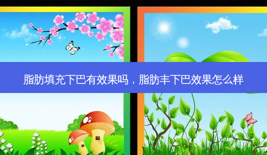 脂肪填充下巴有效果吗，脂肪丰下巴效果怎么样-第1张图片-容颜讯
