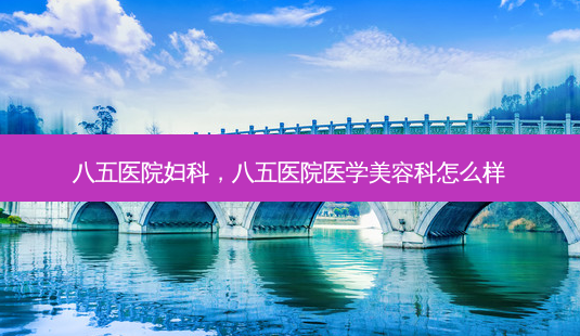 八五医院妇科，八五医院医学美容科怎么样-第1张图片-容颜讯