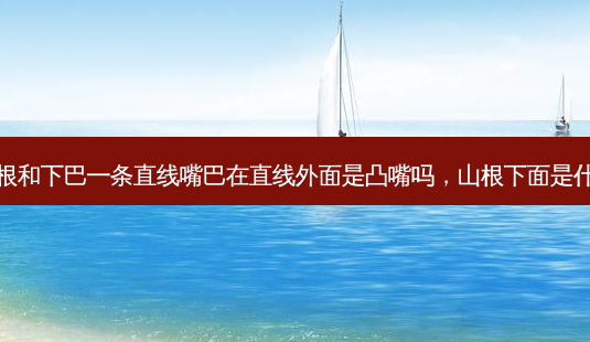 山根和下巴一条直线嘴巴在直线外面是凸嘴吗,山根下面是什么-第1张图片-容颜讯 山根和下巴一条直线嘴巴在直线外面是凸嘴吗,山根下面是什么-第1张图片-容颜讯