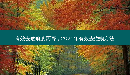 有效去疤痕的药膏,2021年有效去疤痕 *** -第1张图片-容颜讯 有效去疤痕的药膏,2021年有效去疤痕 *** -第1张图片-容颜讯