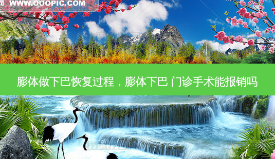 膨体做下巴恢复过程,膨体下巴 门诊手术能报销吗-第1张图片-容颜讯 膨体做下巴恢复过程,膨体下巴 门诊手术能报销吗-第1张图片-容颜讯