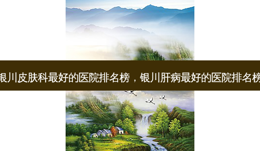 银川皮肤科好的医院排名榜，银川肝病好的医院排名榜-第1张图片-容颜讯