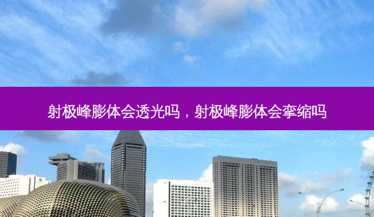 射极峰膨体会透光吗,射极峰膨体会挛缩吗-第1张图片-容颜讯 射极峰膨体会透光吗,射极峰膨体会挛缩吗-第1张图片-容颜讯