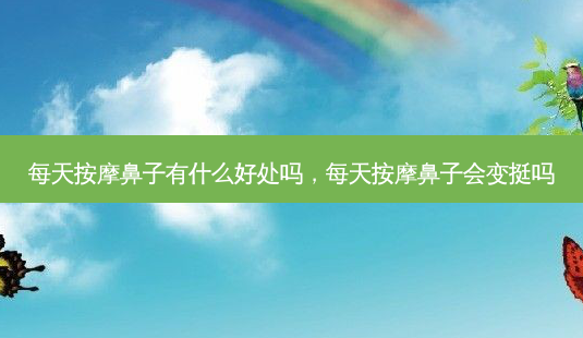 每天 *** 鼻子有什么好处吗,每天 *** 鼻子会变挺吗-第1张图片-容颜讯 每天 *** 鼻子有什么好处吗,每天 *** 鼻子会变挺吗-第1张图片-容颜讯
