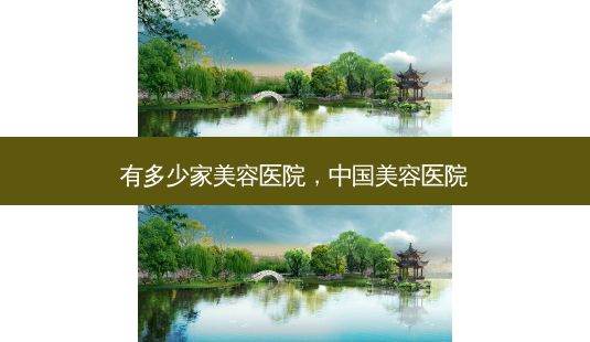 有多少家美容医院,中国美容医院-第1张图片-容颜讯 有多少家美容医院,中国美容医院-第1张图片-容颜讯