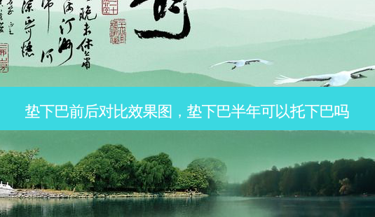 垫下巴前后对比效果图,垫下巴半年可以托下巴吗-第1张图片-容颜讯 垫下巴前后对比效果图,垫下巴半年可以托下巴吗-第1张图片-容颜讯