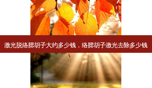 激光脱络腮胡子大约多少钱,络腮胡子激光去除多少钱-第1张图片-容颜讯 激光脱络腮胡子大约多少钱,络腮胡子激光去除多少钱-第1张图片-容颜讯