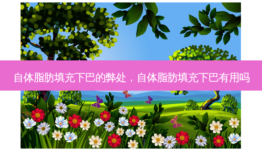 自体脂肪填充下巴的弊处，自体脂肪填充下巴有用吗-第1张图片-容颜讯