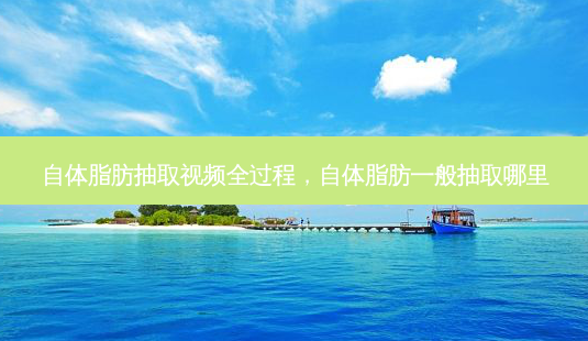 自体脂肪抽取视频全过程,自体脂肪一般抽取哪里-第1张图片-容颜讯 自体脂肪抽取视频全过程,自体脂肪一般抽取哪里-第1张图片-容颜讯