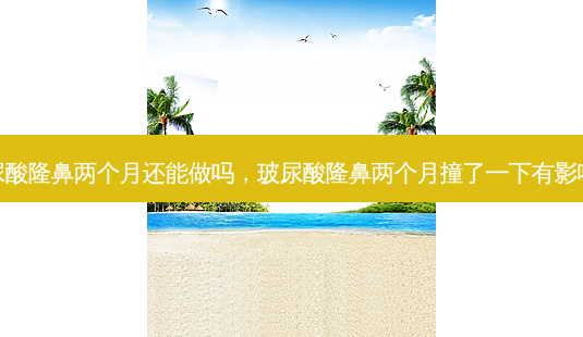 玻尿酸隆鼻两个月还能做吗，玻尿酸隆鼻两个月撞了一下有影响吗-第1张图片-容颜讯