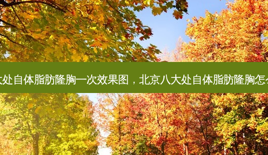 八大处自体脂肪隆胸一次效果图,北京八大处自体脂肪隆胸怎么样-第1张图片-容颜讯 八大处自体脂肪隆胸一次效果图,北京八大处自体脂肪隆胸怎么样-第1张图片-容颜讯