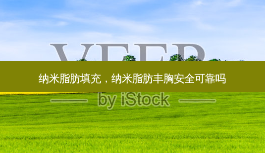 纳米脂肪填充，纳米脂肪丰胸 *** 可靠吗-第1张图片-容颜讯