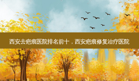 西安去疤痕医院排名前十，西安疤痕修复治疗医院-第1张图片-容颜讯