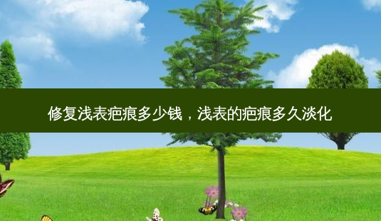 修复浅表疤痕多少钱,浅表的疤痕多久淡化-第1张图片-容颜讯 修复浅表疤痕多少钱,浅表的疤痕多久淡化-第1张图片-容颜讯
