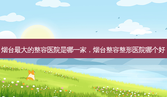 烟台 *** 大的整容医院是哪一家,烟台整容整形医院哪个好-第1张图片-容颜讯 烟台 *** 大的整容医院是哪一家,烟台整容整形医院哪个好-第1张图片-容颜讯