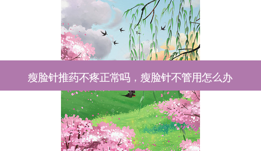 瘦脸针推药不疼正常吗,瘦脸针不管用怎么办-第1张图片-容颜讯 瘦脸针推药不疼正常吗,瘦脸针不管用怎么办-第1张图片-容颜讯