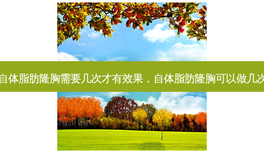 自体脂肪隆胸需要几次才有效果,自体脂肪隆胸可以做几次-第1张图片-容颜讯 自体脂肪隆胸需要几次才有效果,自体脂肪隆胸可以做几次-第1张图片-容颜讯