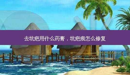 去坑疤用什么药膏,坑疤痕怎么修复-第1张图片-容颜讯 去坑疤用什么药膏,坑疤痕怎么修复-第1张图片-容颜讯