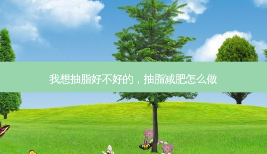我想抽脂好不好的,抽脂减肥怎么做-第1张图片-容颜讯 我想抽脂好不好的,抽脂减肥怎么做-第1张图片-容颜讯