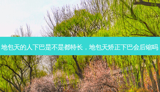 地包天的人下巴是不是都特长,地包天矫正下巴会后缩吗-第1张图片-容颜讯 地包天的人下巴是不是都特长,地包天矫正下巴会后缩吗-第1张图片-容颜讯