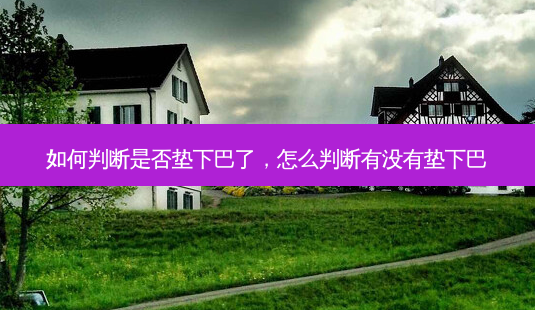 如何判断是否垫下巴了,怎么判断有没有垫下巴-第1张图片-容颜讯 如何判断是否垫下巴了,怎么判断有没有垫下巴-第1张图片-容颜讯