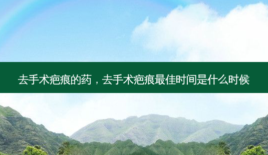 去手术疤痕的药,去手术疤痕 *** 佳时间是什么时候-第1张图片-容颜讯 去手术疤痕的药,去手术疤痕 *** 佳时间是什么时候-第1张图片-容颜讯