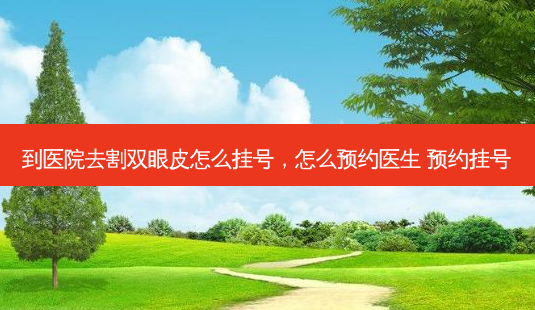 到医院去割双眼皮怎么挂号,怎么预约医生 预约挂号-第1张图片-容颜讯 到医院去割双眼皮怎么挂号,怎么预约医生 预约挂号-第1张图片-容颜讯