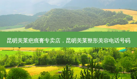 昆明美莱疤痕膏专卖店，昆明美莱整形美容 *** 号码-第1张图片-容颜讯
