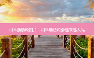 泪阜脂肪粒图片，泪阜脂肪粒会越来越大吗