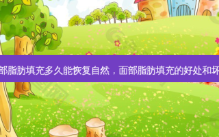 面部脂肪填充多久能恢复自然，面部脂肪填充的好处和坏处