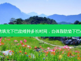 自体脂肪填充下巴能维持多长时间，自体脂肪垫下巴保持多久