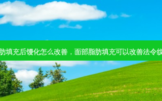 脂肪填充后馒化怎么改善，面部脂肪填充可以改善法令纹吗