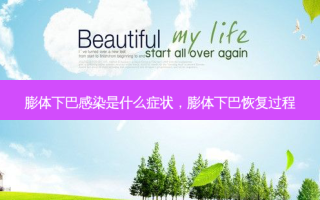 膨体下巴感染是什么症状，膨体下巴恢复过程
