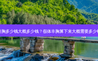 隆胸多少钱大概多少钱？假体丰胸算下来大概需要多少钱