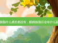 眼睛抽脂什么感觉都没有，眼睛抽脂后会有什么副作用