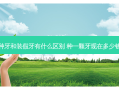 种牙和装假牙有什么区别 种一颗牙现在多少钱