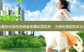 国内 *** 好的烧伤疤痕修复哪家医院好，去烧疤痕医院排名前十