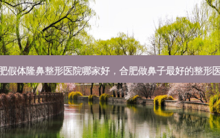 合肥假体隆鼻整形医院哪家好，合肥做鼻子 *** 好的整形医院