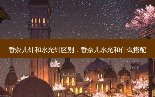 香奈儿针和水光针区别，香奈儿水光和什么搭配