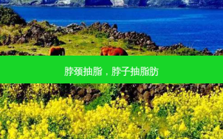 脖颈抽脂，脖子抽脂肪