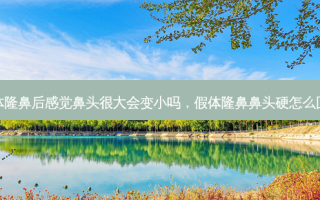 假体隆鼻后感觉鼻头很大会变小吗，假体隆鼻鼻头硬怎么回事