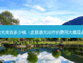 皮肤激光美容多少钱（皮肤激光的费用大概是多少呢）