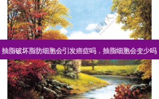 抽脂破坏脂肪细胞会引发癌症吗，抽脂细胞会变少吗